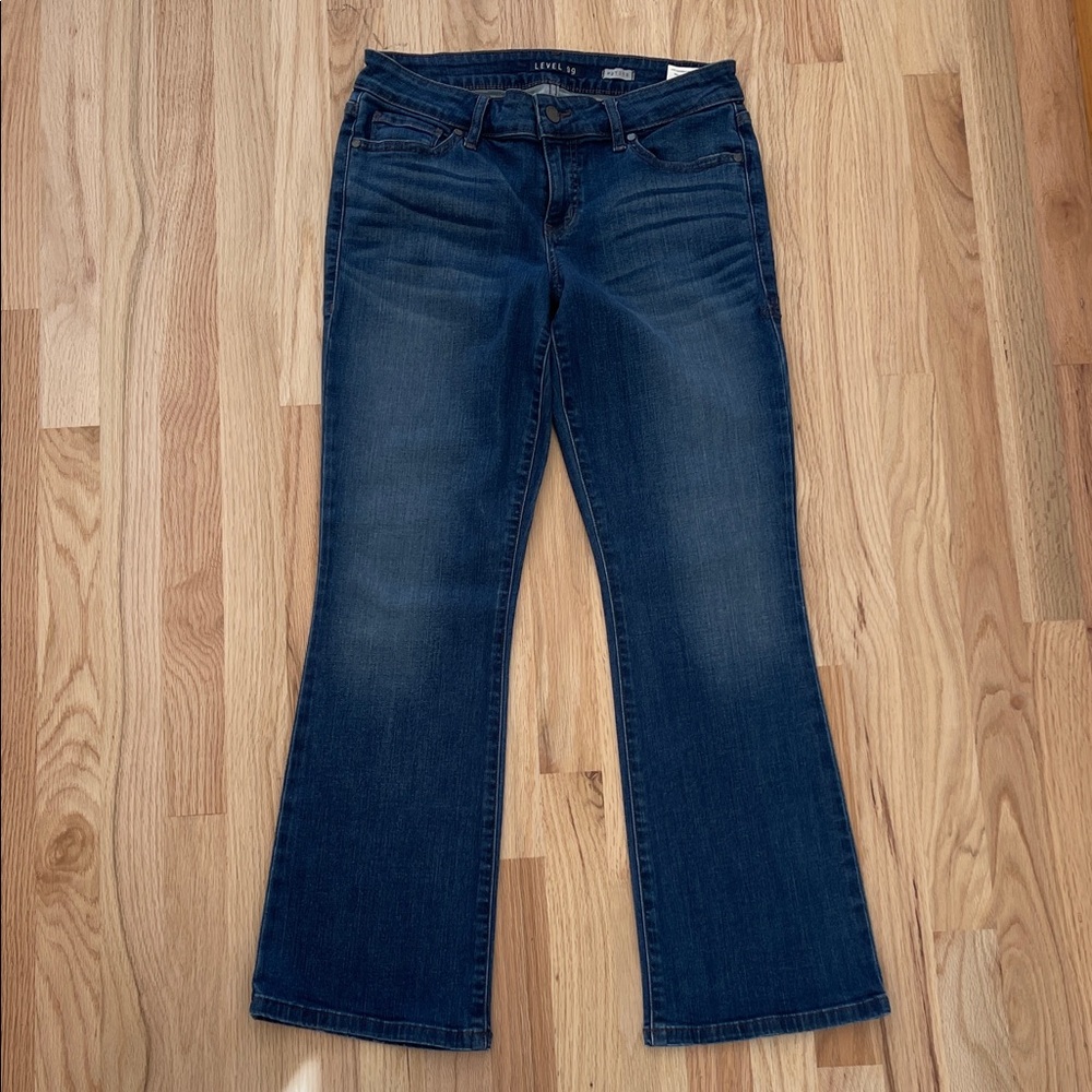 Level 99 Dark Indigo Flare Jeans